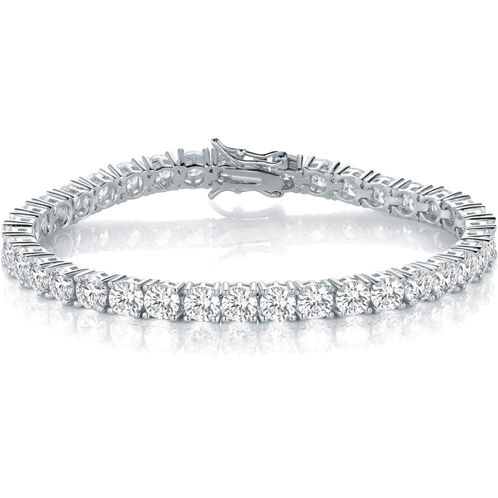 Classic tennis bracelet.